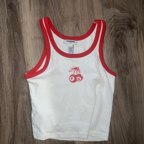 RSQ Cherry 8 Ball Tank - Picture 1 of 3